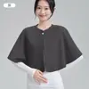 Chal con Aire Acondicionado para Mujer, Lana y Seda de Primavera y Otoño, Calentador de Hombros y Cuello para Oficina, Manta Antifrío para Dormir, Bufanda para el Cuello