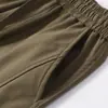 Calça Cargo Popular em Estoque Profundo 2025 Novo Verão Fina Tecida Secagem Rápida Estilo Hong Kong Solta Reta
