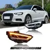 Adecuado para modelos Audi A3 17-20, Modificación para actualizar la configuración básica a la configuración de gama alta con faros LED Matrix