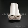 Fabricante Venta al por Mayor 50ml Cabezal Mezclador Estático Resina Epoxi Adhesivo AB Cartucho Tubo Mezclador para Dispensar Adhesivo AB