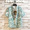 2025 Comercio Exterior Verano Nuevo Estilo de Pareja Moda Trendy Camisa Floral Retro de Manga Corta Estilo Hong Kong Camisa Fábrica Venta al por Mayor