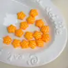 Cuentas de Estrella de Cinco Puntas con Forma de Ola de Color Sólido Hechas a Mano para DIY, Agujero Recto, para Cadenas de Teléfono, Llaveros, Accesorios de Colgantes y Cuentas Sueltas