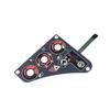 Sensor de interruptor de película flexible, sensor de presión para caja de arena inteligente para gatos, botón para electrodomésticos, panel de interruptor de película