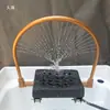 Accesorios de Circulación de Agua para Cama de Lavado de Cabello, Tubo para Codo de Terapia Capilar, Anillo en D, Dispositivo de Terapia Capilar para Salón de Belleza, Accesorios para el Cuidado del Cabello