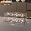 Estante de Almacenamiento para Vasos de Agua para Uso Doméstico en el Gabinete de la Sala de Estar, Portavasos Aislado de Acrílico, Estante de Almacenamiento de Gran Capacidad a Prueba de Polvo para Escritorio