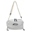 Bolso Estampado Minimalista Estilo Japonés 2026 Nueva Versión Coreana Bolso Cruzado Simple Casual de Hombro Bolso Tipo Dumpling de Nylon