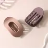 Nuevo Clip Plano Ovalado para el Cabello de PC Pequeño de Amazon, Pinza de Pato con Agarre Fuerte, Sensación de Alta Gama, Accesorio Simple para el Cabello para Peinados Recogidos