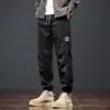 Pantalones Casuales para Hombre Otoño Sueltos Deportivos Ropa de Trabajo Pantalones Marca de Moda Estilo Americano Pierna Recta Pantalones Haren Pantalones Rectos