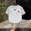 Camiseta de Manga Corta Tie-Dye con Lentejuelas de Marca Nueva y de Moda para Hombre, Estilo Chino con Bordado de Caballito, Top Casual Fresco y Versátil
