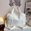 Bolsa de Gimnasio Portátil para Mujer, Gran Capacidad, Ligera, Sencilla, Bolsa de Viaje, Tela Oxford, Casual, Versátil, Bolsa de Gimnasio Cruzada, Deportes