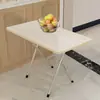 Mesa plegable, mesa plegable simple, mesa pequeña, mesa de escritura, mesa de comedor para el hogar, mesa de comedor rectangular, escritorio