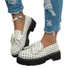 Sapatos femininos casuais de tamanho grande, novos, com bolinhas, em estoque 2026, laço, transfronteiriço, primavera, atacado