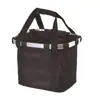 Cesta de bicicleta plegable Cesta de bicicleta Cesta de bicicleta Aleación de aluminio Bolsa delantera de coche Accesorios de bicicleta de montaña Bolsa de coche plegable