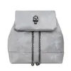 Mochila para Mujer Estilo Coreano Mochila Pequeña con Cadena Fragante Mochila Estilo Ins para Estudiante Mujer Bolsa Pequeña Calavera