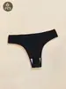 Ropa interior Transfronteriza Sexy de Cintura Baja para Deporte Fitness Transpirable Europea y Americana Talla Grande Tangas para Mujer