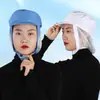 Gorro de Trabajo para Alimentos para Hombres y Mujeres, Gorro para Recoger el Cabello, Red Blanca para el Cabello, Gorra Antipolvo de Cocina de Chef, Gorro de Red Higiénica