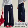 Calça Casual de Primavera para Meninas 2026 Novo Estilo, Solta e Versátil, Calça de Perna Larga Estilosa e Confortável para Crianças Maiores