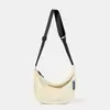 Nova bolsa versátil para bolinhos de grande capacidade, bolsa de ombro simples, casual e leve, mochila esportiva masculina, bolsa transversal esportiva feminina