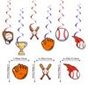Decoración para Fiesta Temática Deportiva de Béisbol 2025 Bandera Deportiva de Softbol Tira de Flores de Papel Globo Traje Venta al por Mayor Personalizado