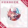 Insignia de solapa DARLING in the FRANXX accesorio de equipo nacional broche de hojalata colgante para mochila escolar
