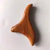 Bastão de Massagem Triangular de Sândalo Natural para Acupontos, Massageador de Acupontos para Pés, Ferramenta de Cuidados com a Saúde em Madeira Sólida para Desobstrução de Meridianos Atacado