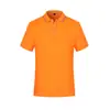 Camiseta de Trabajo de Seda de Hielo de Secado Rápido Camisa Polo de Manga Corta Estilo Unisex de Verano Impresión de Logo Gratuita