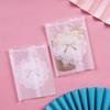 Saco Transparente com Selo de Máquina para Confeitaria Floco de Neve Embalagem para Alimentos Assados Saco para Embalagem de Lanches Biscoitos Plástico Selável a Calor Selo