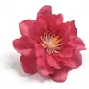 Flores Artificiais de Peônia 7,5cm Pequenas Flores de Lótus Produtos Mais Vendidos Transfronteiriços Xunpu Fabricação de Flores Flores para Decoração DIY para Chapéu de Formatura