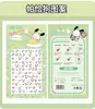 Pegatinas para Uñas Infantiles con Relieve 5D Impermeables de Dibujos Animados Pegatinas de Kuromi Melody Pegatinas de Uñas Artísticas de Cinnamon Dog Girl