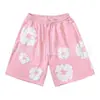 Comércio Exterior Transfronteiriço Amazon Europeu e Americano Mais Vendido Conjunto Casual para Homens, Conjunto de Shorts de Manga Curta com Estampa de Espuma de Corte Solto Tendência