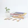 Virutas de Madera Cortadas con Láser, Forma Aleatoria Madera DIY Material de Tronco Corte Artesanía de Madera Colgantes Decoración del Hogar
