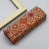 Estojo para Óculos com Estampa em Estilo Chinês, Artístico Retrô Portátil Anti-Pressão Estojo para Óculos com Grão de Madeira, Estojo para Óculos em Estoque