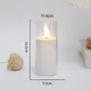 Velas Eletrônicas LED Atacado para Festas de Feriado e Decoração de Atmosfera de Aniversário Velas Eletrônicas