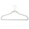 Cabide para roupas de bebê, não marca, grosso, antiderrapante, cabide de veludo grosso estilo americano para crianças, cabide específico para roupas de bebê.