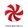 Decorações de Natal Doces de Natal Fio de Doces Bicolor Enfeites Moinho de Vento Doce de Hortelã Enfeites para Árvore de Natal