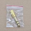 Adaptador de audio 6.5 revolución 3.5 hembra 6.5mm a 3.5mm micrófono MIC adaptador amplificador de potencia chapado en oro