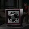Caja de reloj de alta gama para el hogar en stock caja de almacenamiento vertical dispositivo de carga automática para reloj mecánico caja de carga eléctrica