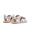 Sandalias para Bebé, Nuevo Estilo de Verano, Zapatos Transpirables y Cómodos para Bebé, Zapatos para Niños Pequeños con Suela de Goma, Velcro con Lazo