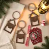 Abrebotellas de Navidad Transfronterizo de Amazon Llavero de Casa Navideña Abrebotellas Colgante Navideño Llavero Navideño