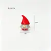 Adorno de cristal de Papá Noel, accesorio de decoración de escena navideña de cristal, adorno de escritorio, regalo, pieza decorativa