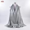 Otoño e Invierno nuevo color puro combinable elegante moda punta cerrada bufanda larga bufanda bufanda en stock al por mayor fábrica Yiwu