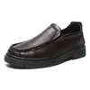 Zapatos de Cuero para Hombre Verano Nueva Llegada Slip-on Zapatos de Hombre Cómodos de un Paso Suela Suave Zapatos Casuales Cómodos Fabricante de Zapatos de Cuero Venta al por Mayor