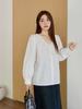 Top Coreano de Doble Capa con Cuello de Muñeca para Mujer, Aspecto Adelgazante Holgado, Nuevo para Otoño, Talla Grande mm Camisa Camiseta 66033