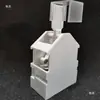Novo Produto Divertido Shake Shake Display Stand para Sinalização Etiqueta de Preço Shaker Cabeça que Balança Alimentada por Bateria Publicidade Promoção Esquerda Direita