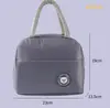 Bolsa para Marmita Estilo Japonês, Bolsa para Manter Fresco, Bolsa Bento, Bolsa de Almoço Portátil, Bolsa Térmica Espessada com Folha de Alumínio, Bolsa para Manter Frio e Fresco