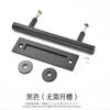 Manija para Puerta de Granero Jiugu Estilo Americano Acero al Carbono Negro Manija para Puerta Corrediza Accesorios de Ferretería para Puerta de Madera Manija para Puerta de Empujar-Jalar