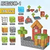 Amazon transfronterizo mi mundo bloque magnético imán juego completo de imán periférico bloque magnético al por mayor