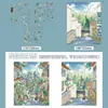 Serie Especial de Pintura al Óleo Escena Callejera Qiyu Escena Miniatura 3D DIY Alivio del Estrés Divertidos Pegatinas para Diarios