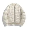 Nueva Chaqueta de Algodón con Cuello Alto de Invierno para Hombre Otoño/Invierno Exterior Sin Costuras Sellada al Calor Algodón Cortavientos Repelente a Salpicaduras Cálida Ropa Exterior Falsa de Dos Piezas