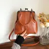 Nueva Bolsa de Clip 2025 Bolso de Mujer Bolso para Teléfono Móvil Bolso Cruzado Retro Elegante Bolso de Mano Literario Ropa de Trabajo Versátil